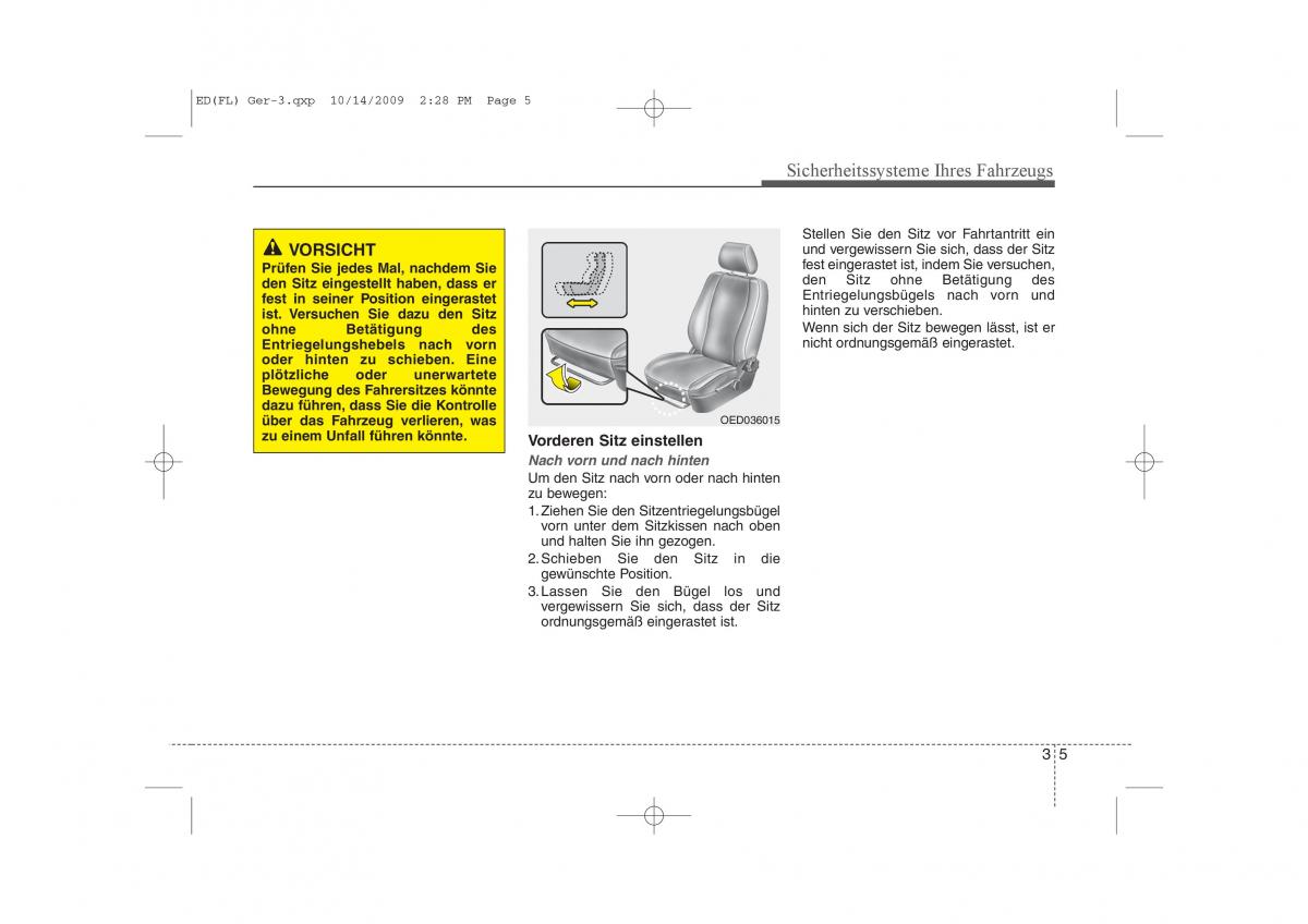 KIA Ceed I 1 Handbuch / page 20