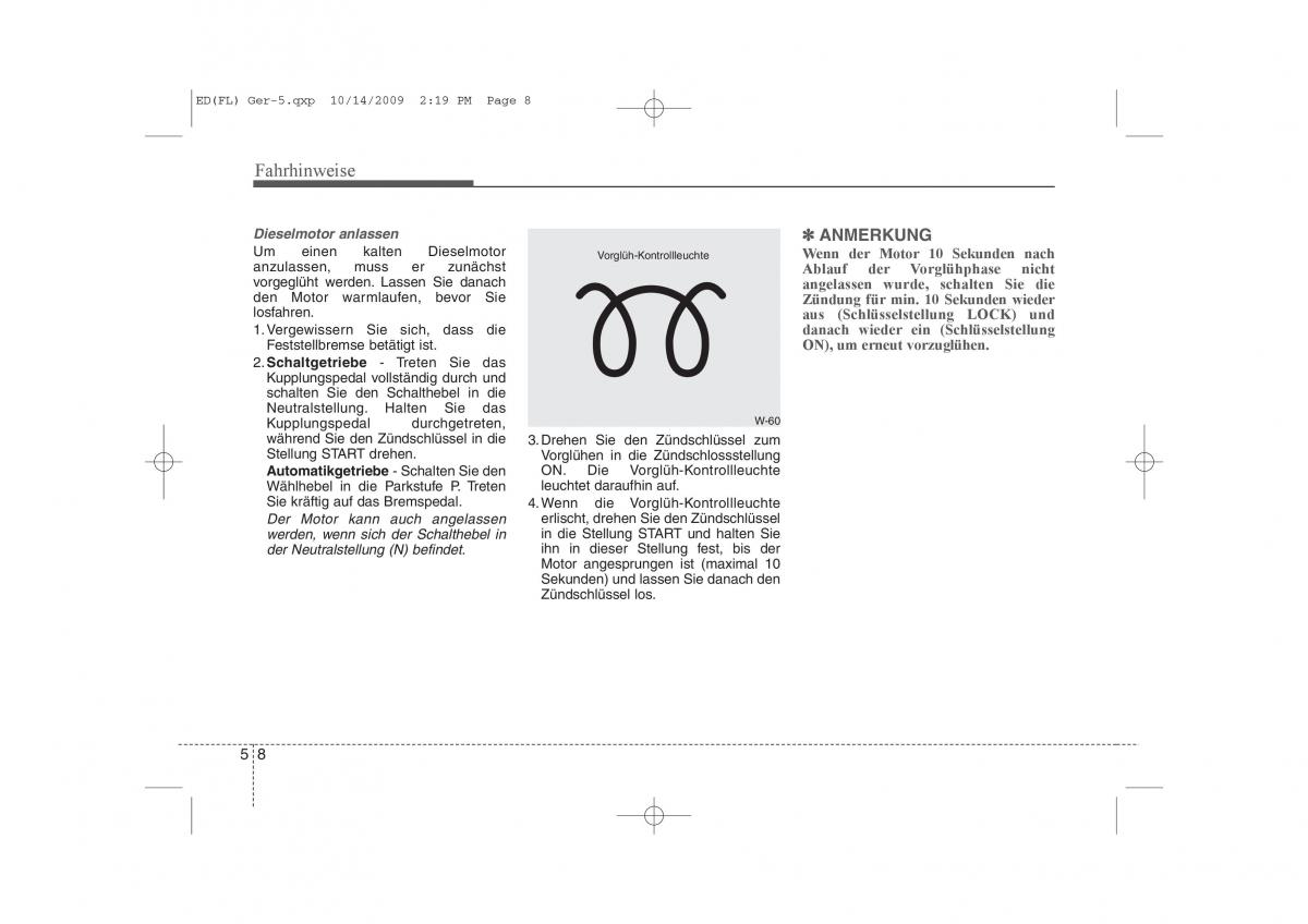 KIA Ceed I 1 Handbuch / page 240