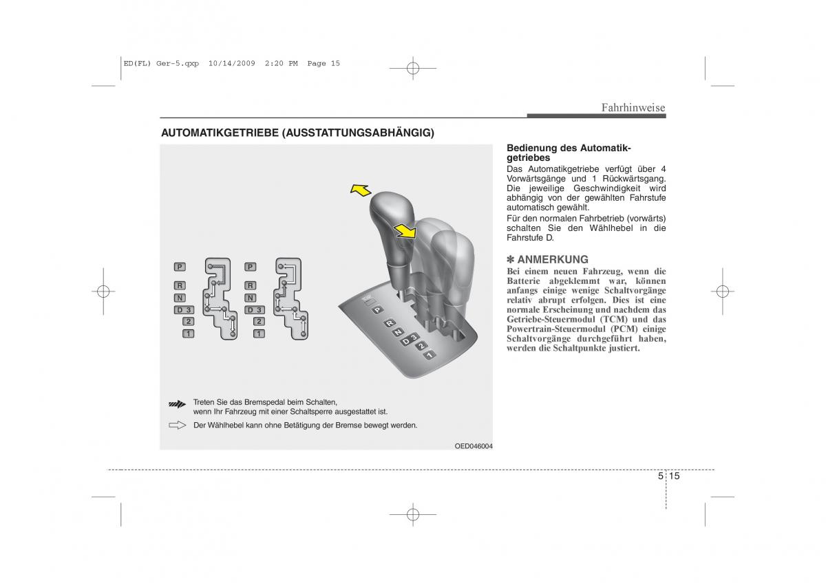 KIA Ceed I 1 Handbuch / page 247