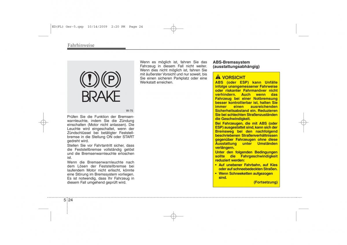 KIA Ceed I 1 Handbuch / page 256