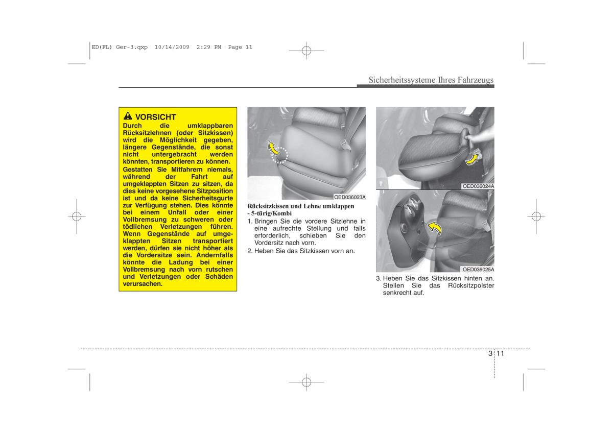 KIA Ceed I 1 Handbuch / page 26