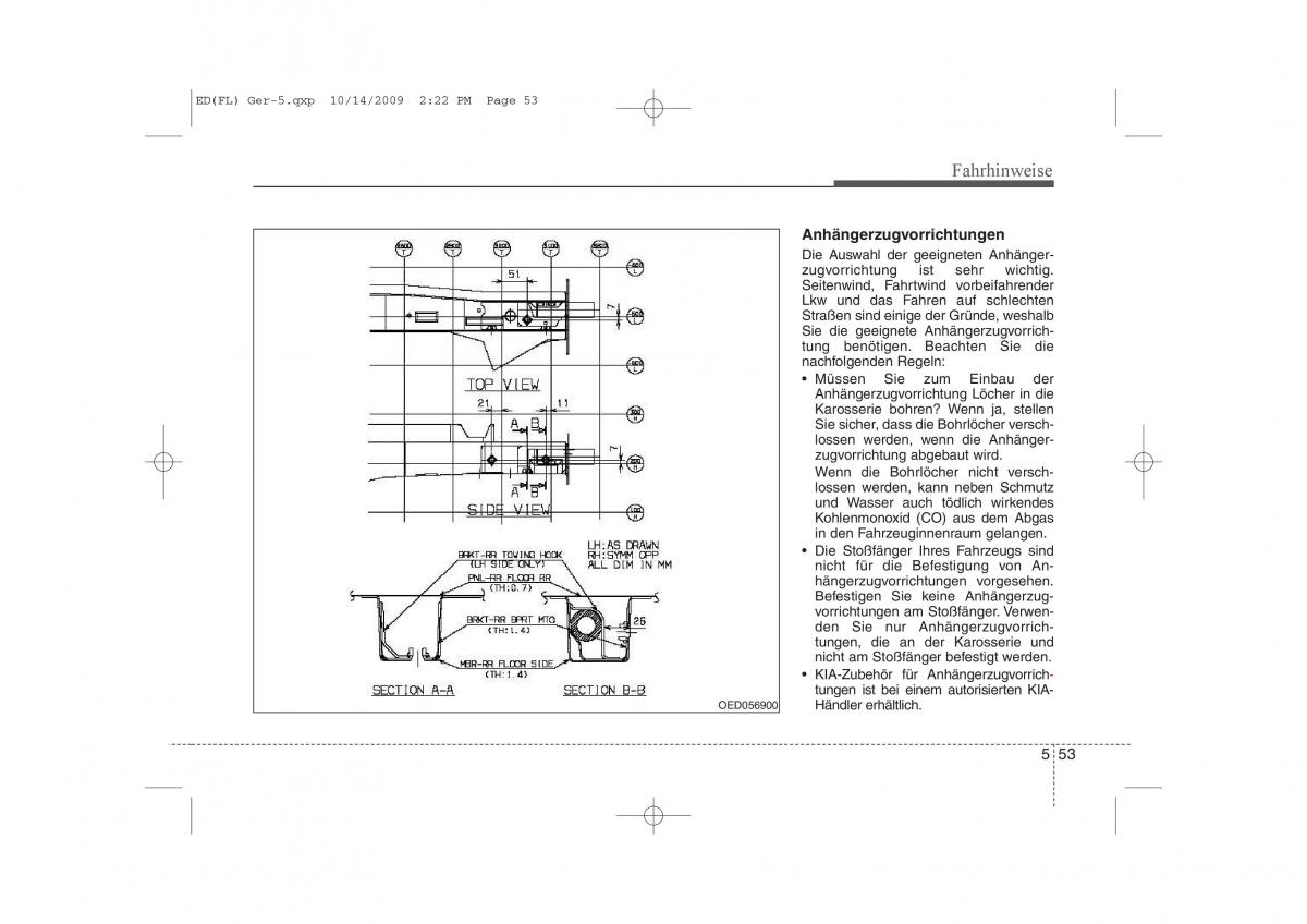 KIA Ceed I 1 Handbuch / page 285