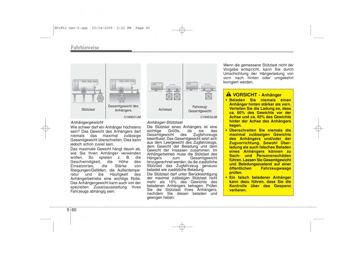 KIA Ceed I 1 Handbuch / page 292