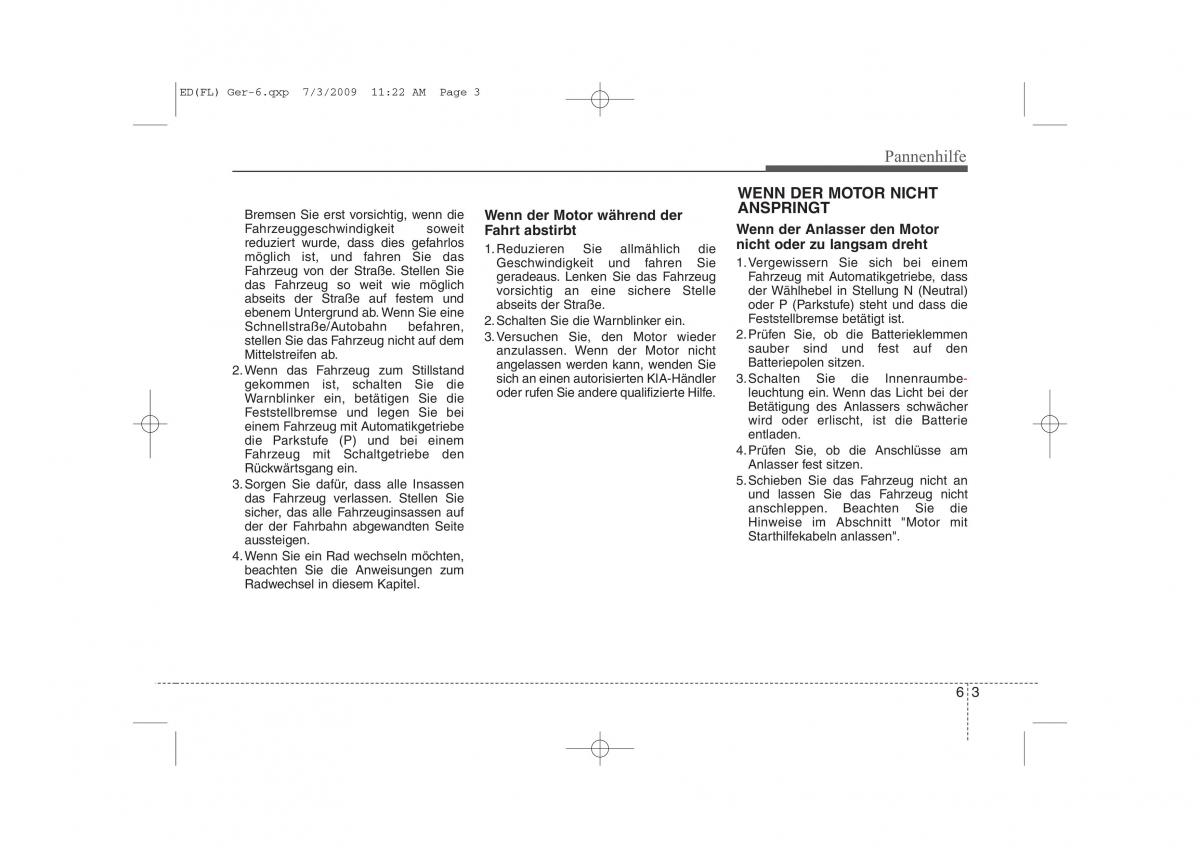 KIA Ceed I 1 Handbuch / page 297