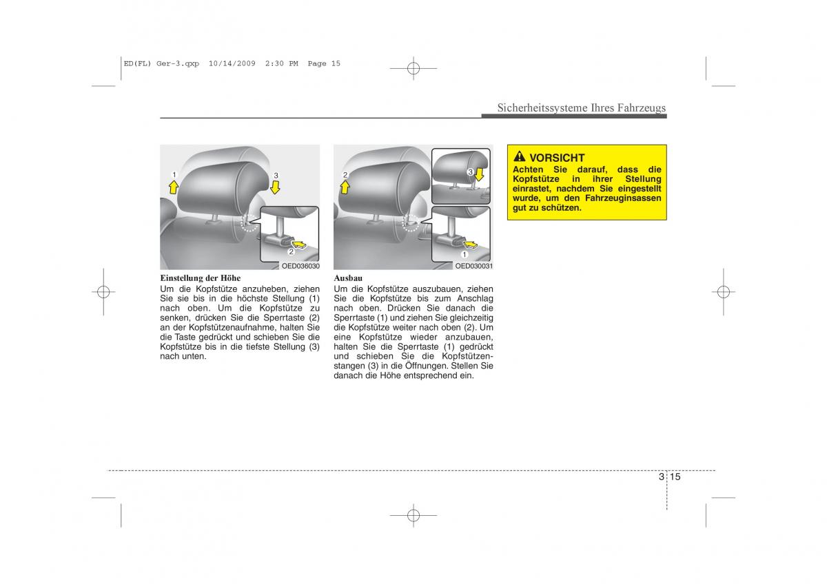 KIA Ceed I 1 Handbuch / page 30