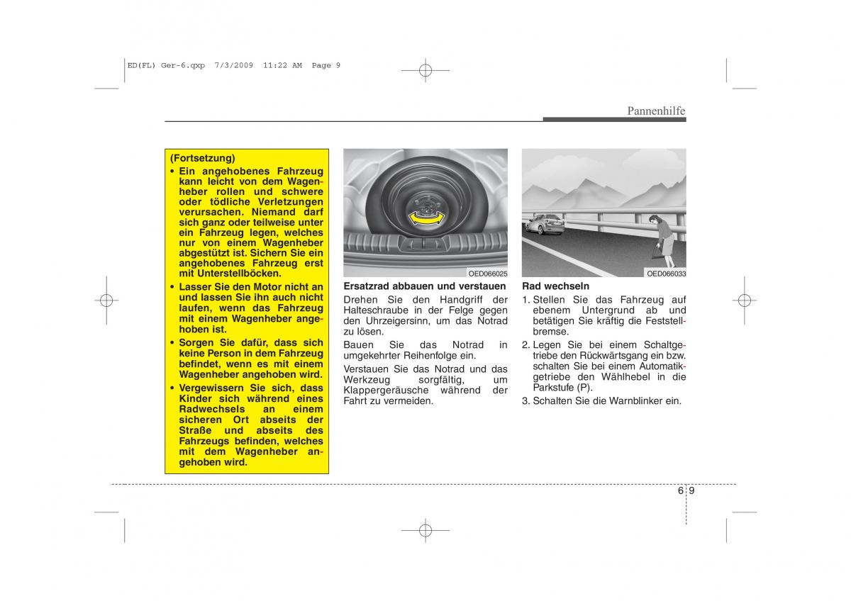 KIA Ceed I 1 Handbuch / page 303