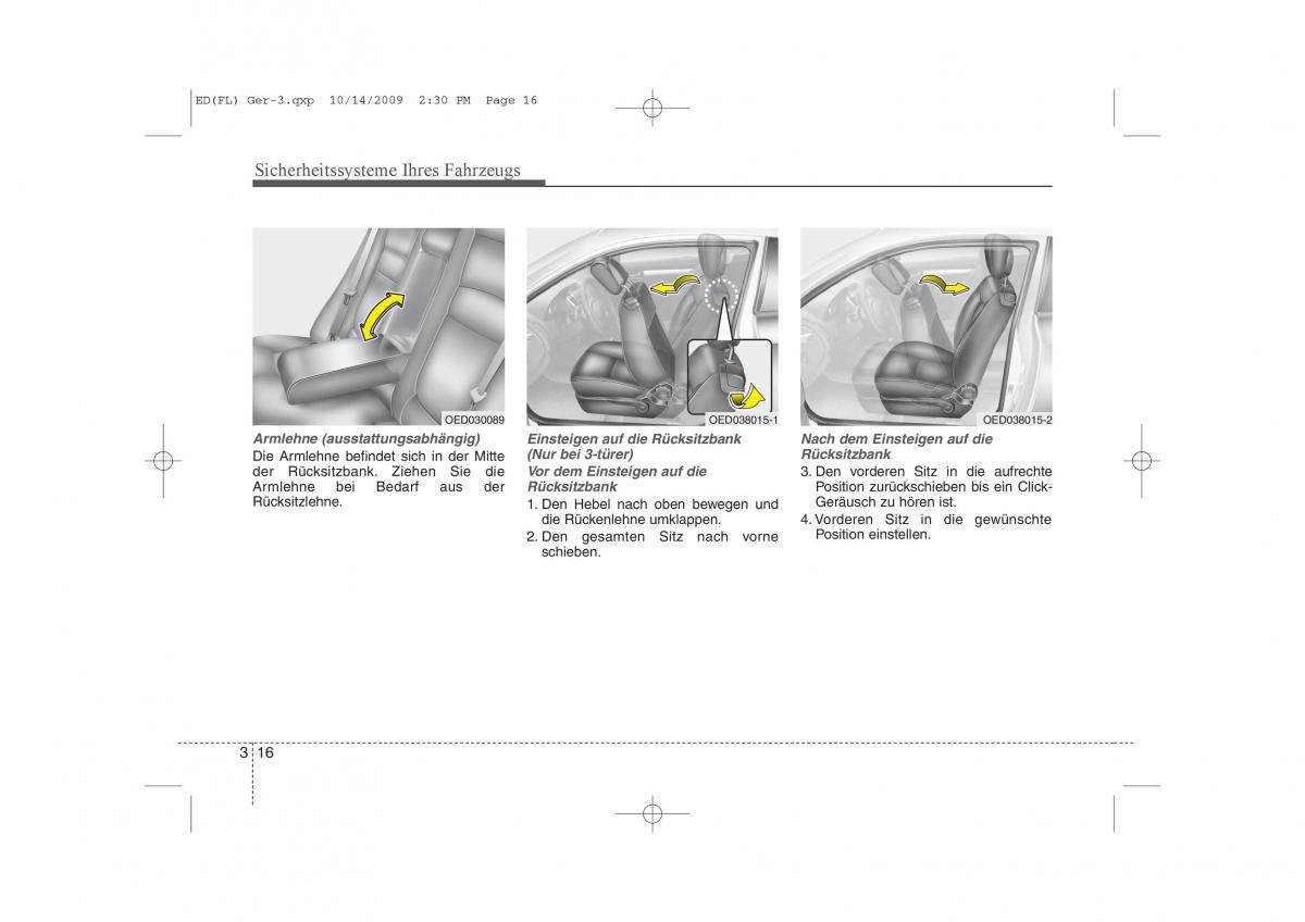 KIA Ceed I 1 Handbuch / page 31