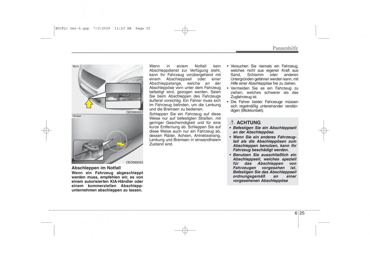 KIA Ceed I 1 Handbuch / page 319