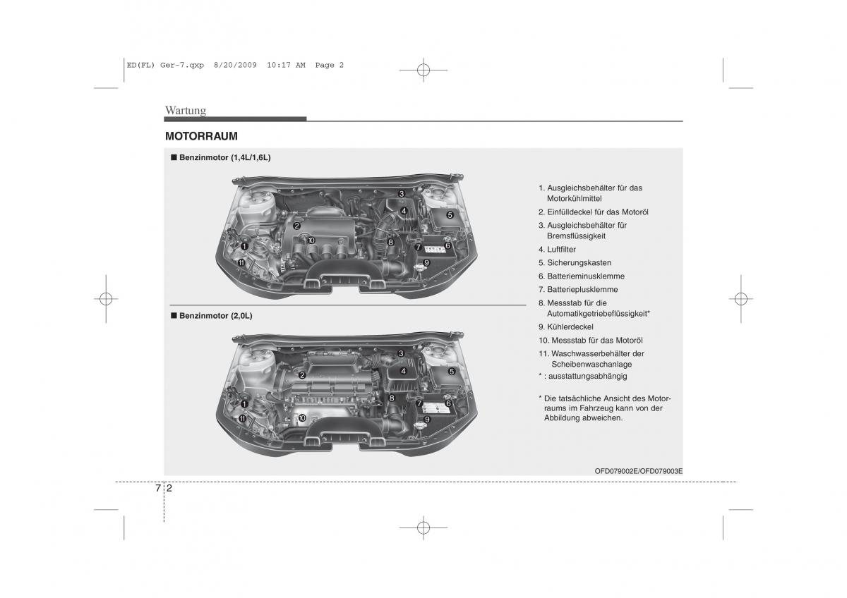 KIA Ceed I 1 Handbuch / page 323