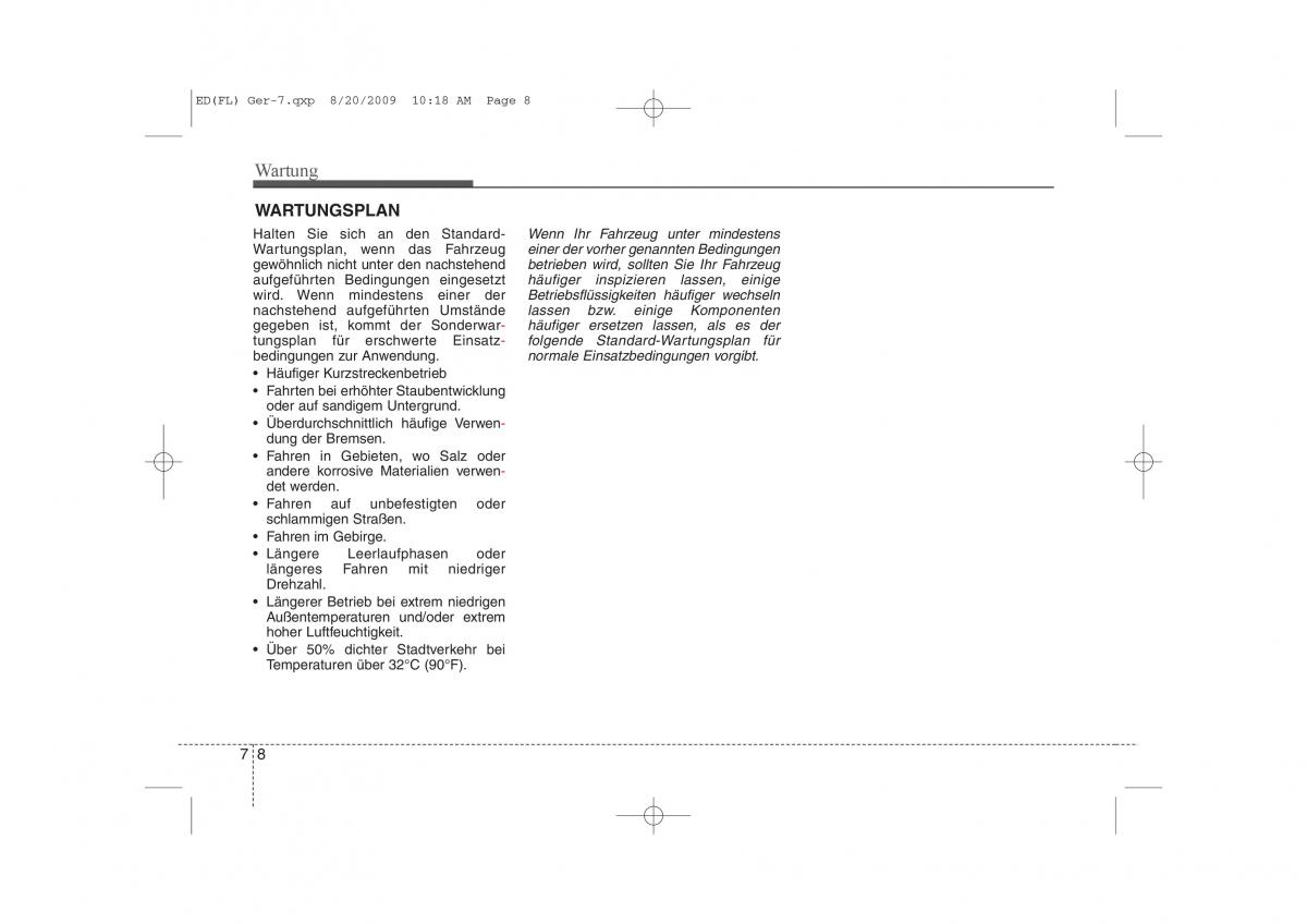 KIA Ceed I 1 Handbuch / page 329