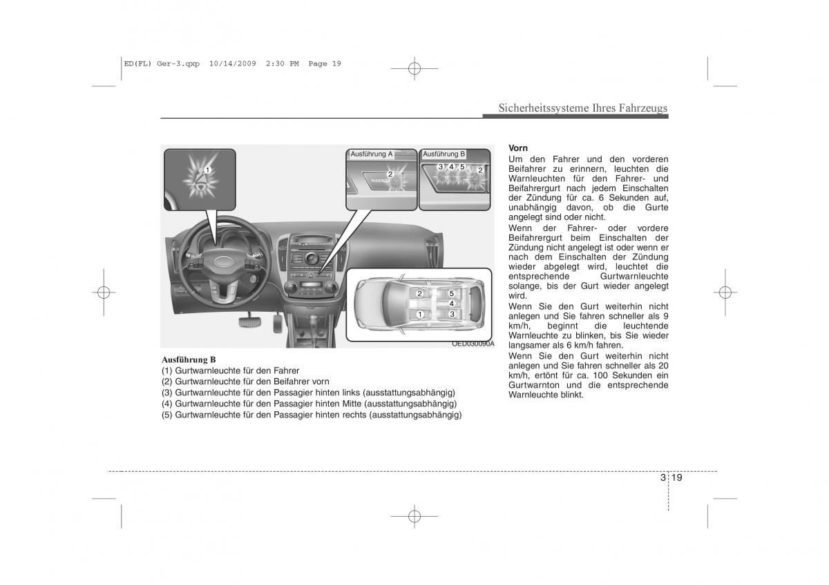 KIA Ceed I 1 Handbuch / page 34