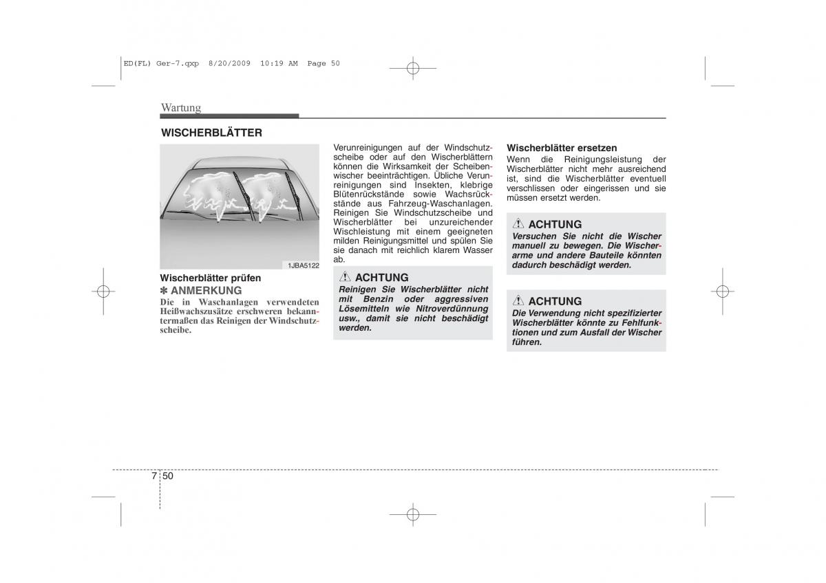 KIA Ceed I 1 Handbuch / page 371