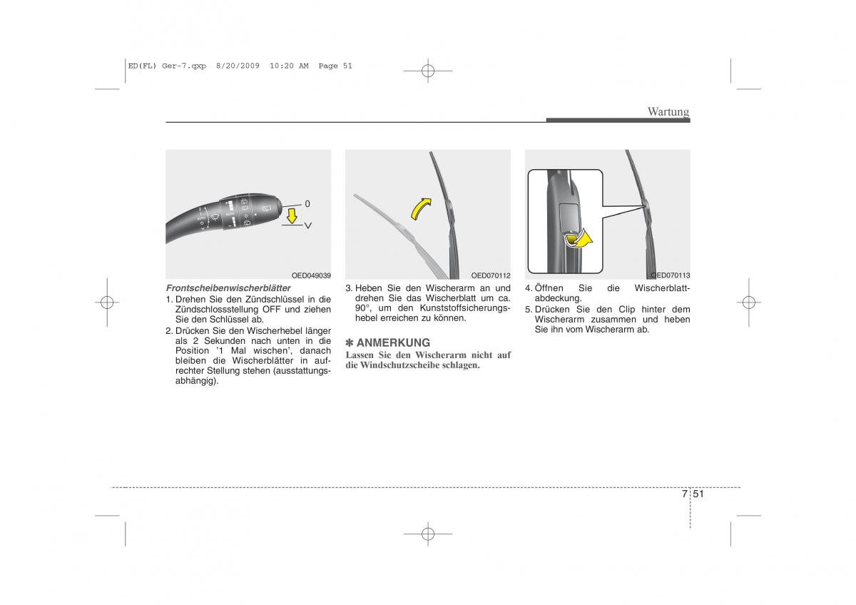 KIA Ceed I 1 Handbuch / page 372