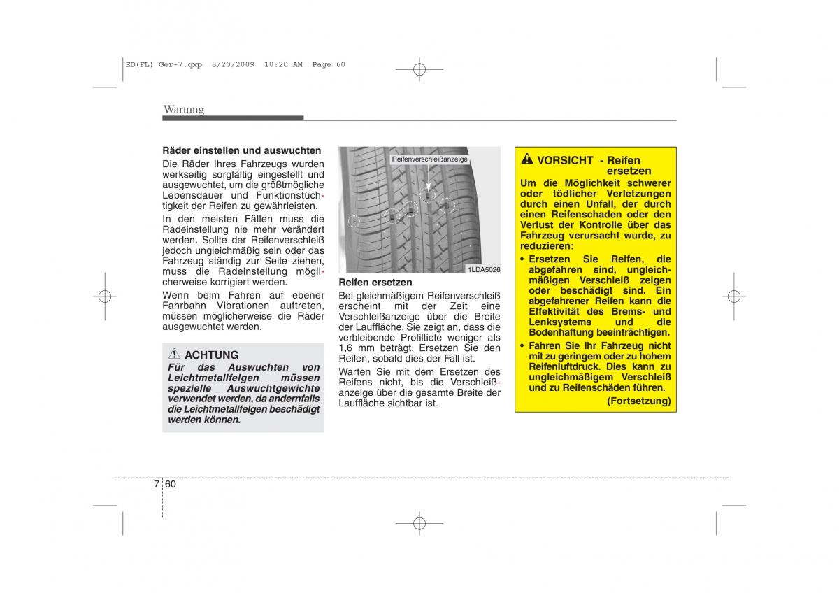 KIA Ceed I 1 Handbuch / page 381