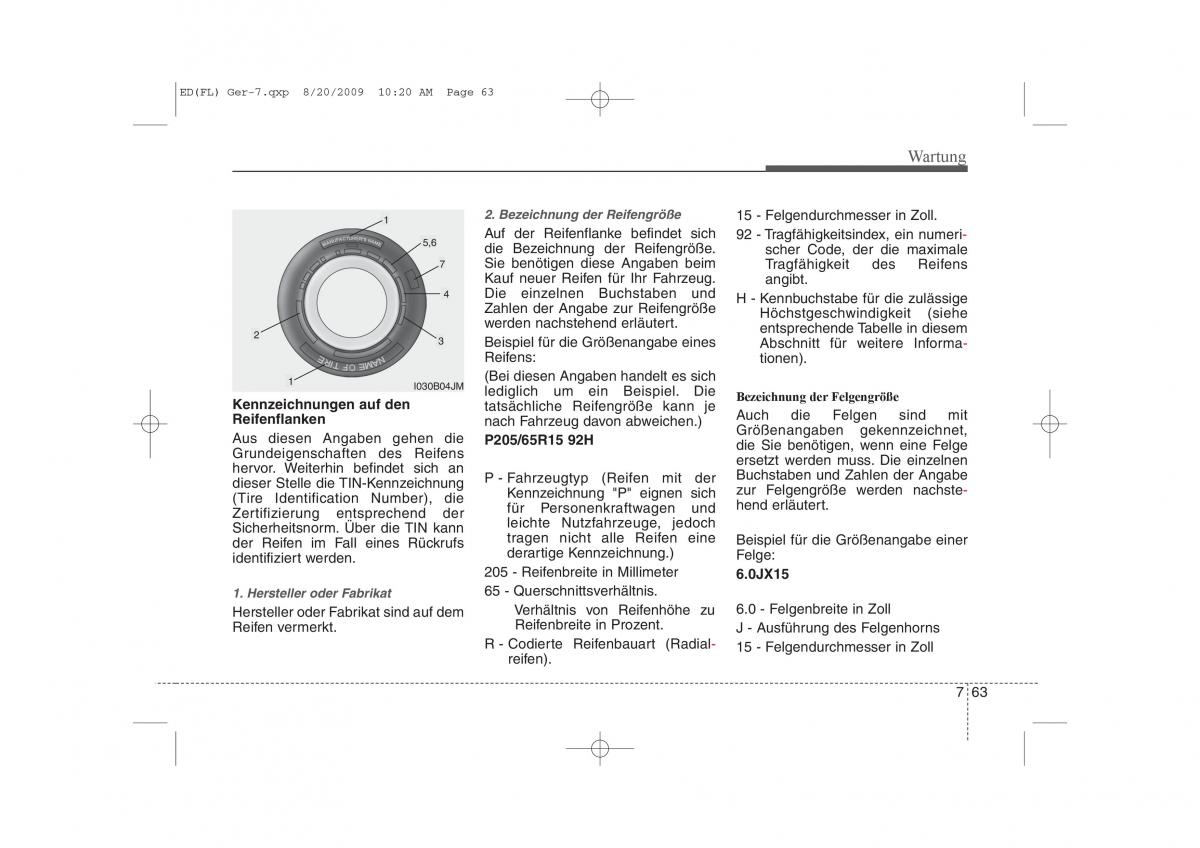 KIA Ceed I 1 Handbuch / page 384