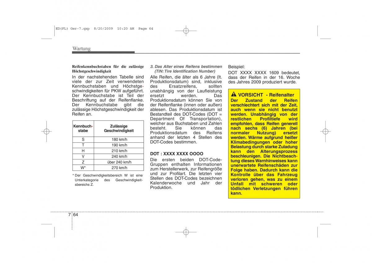 KIA Ceed I 1 Handbuch / page 385