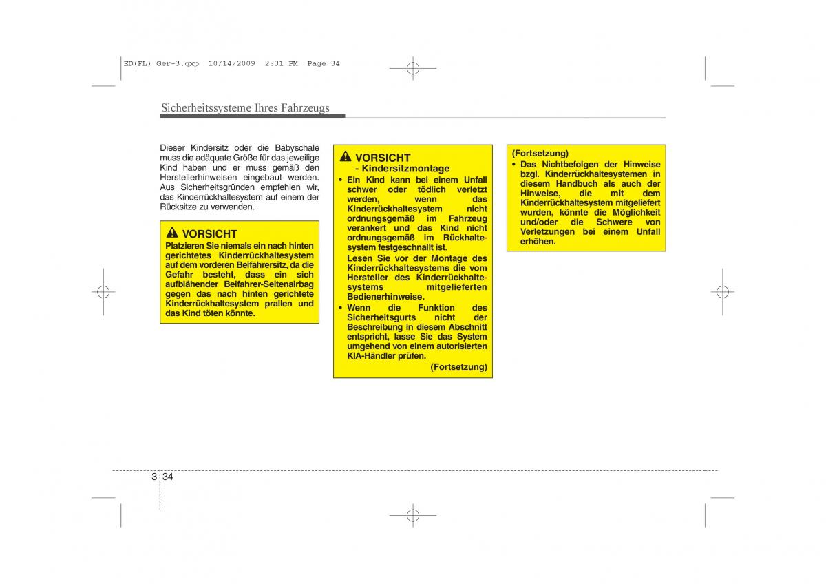 KIA Ceed I 1 Handbuch / page 49