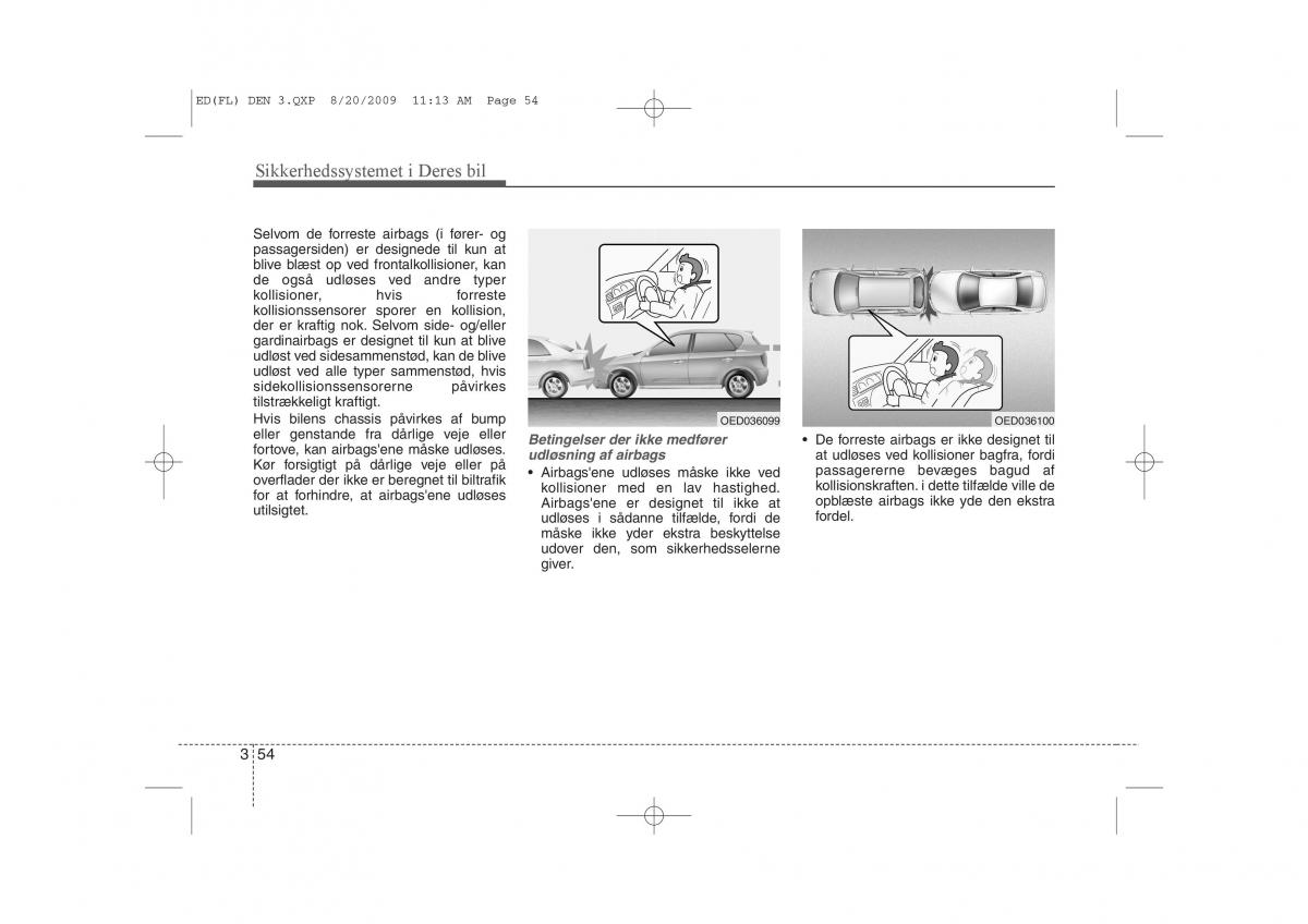 KIA Ceed I 1 Bilens instruktionsbog / page 67