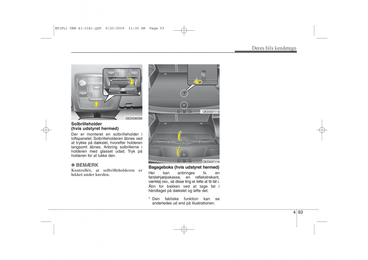 KIA Ceed I 1 Bilens instruktionsbog / page 164