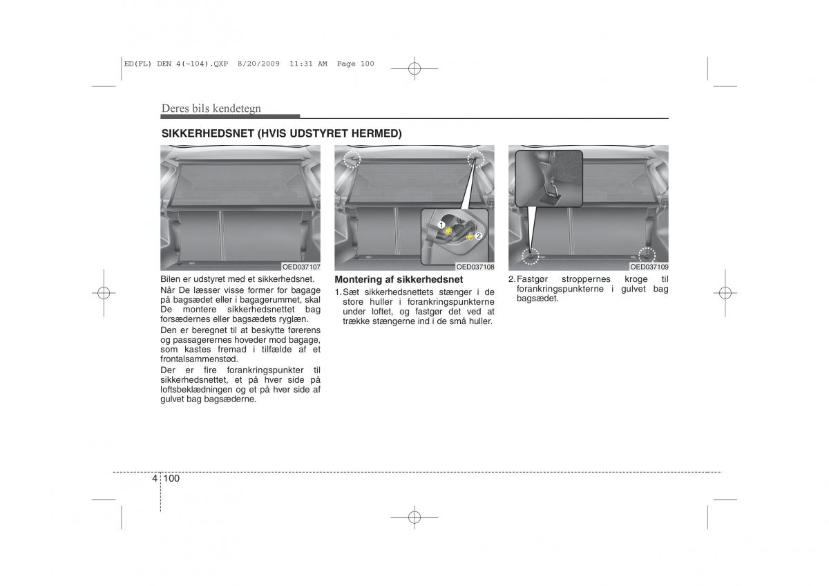 KIA Ceed I 1 Bilens instruktionsbog / page 171