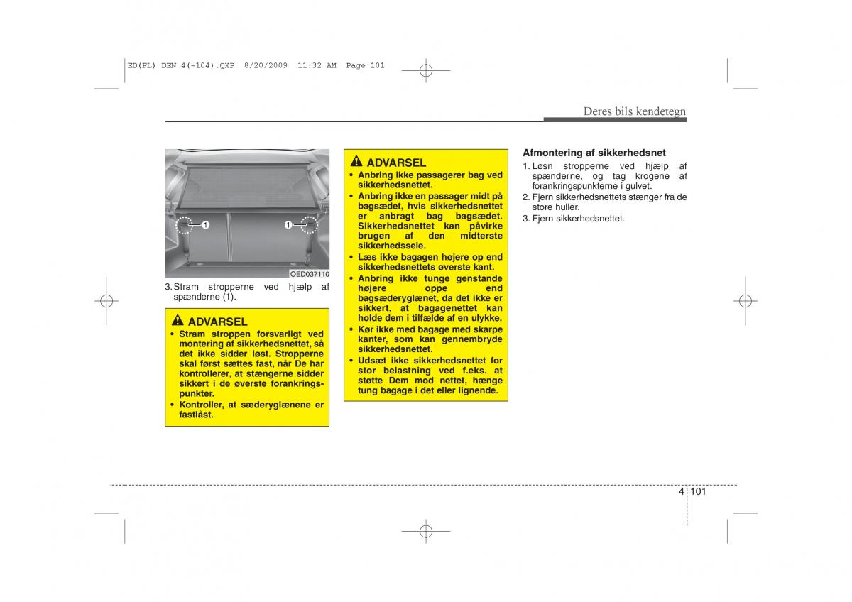 KIA Ceed I 1 Bilens instruktionsbog / page 172