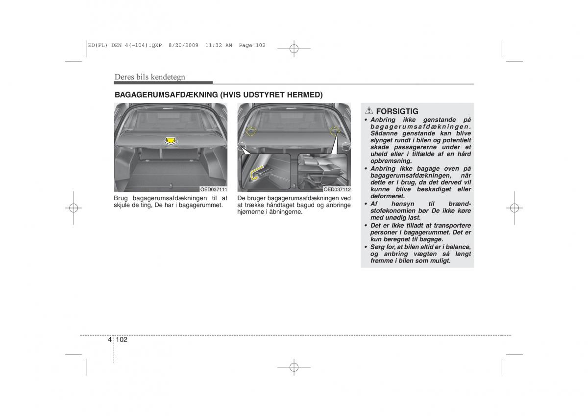 KIA Ceed I 1 Bilens instruktionsbog / page 173