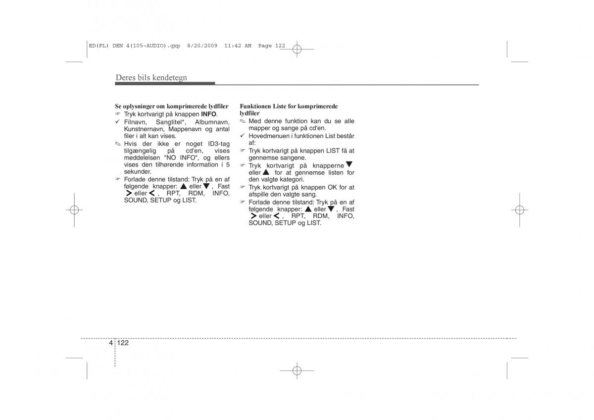 KIA Ceed I 1 Bilens instruktionsbog / page 193