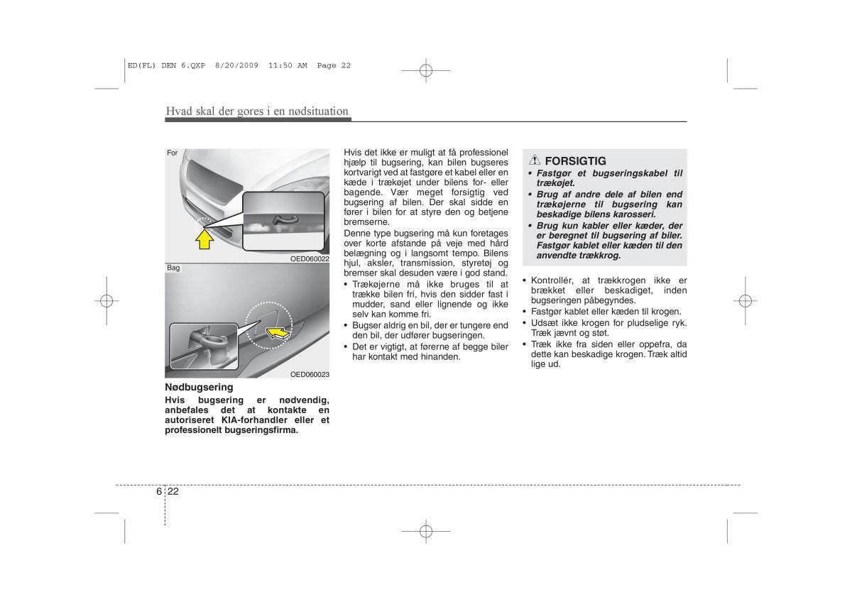 KIA Ceed I 1 Bilens instruktionsbog / page 284