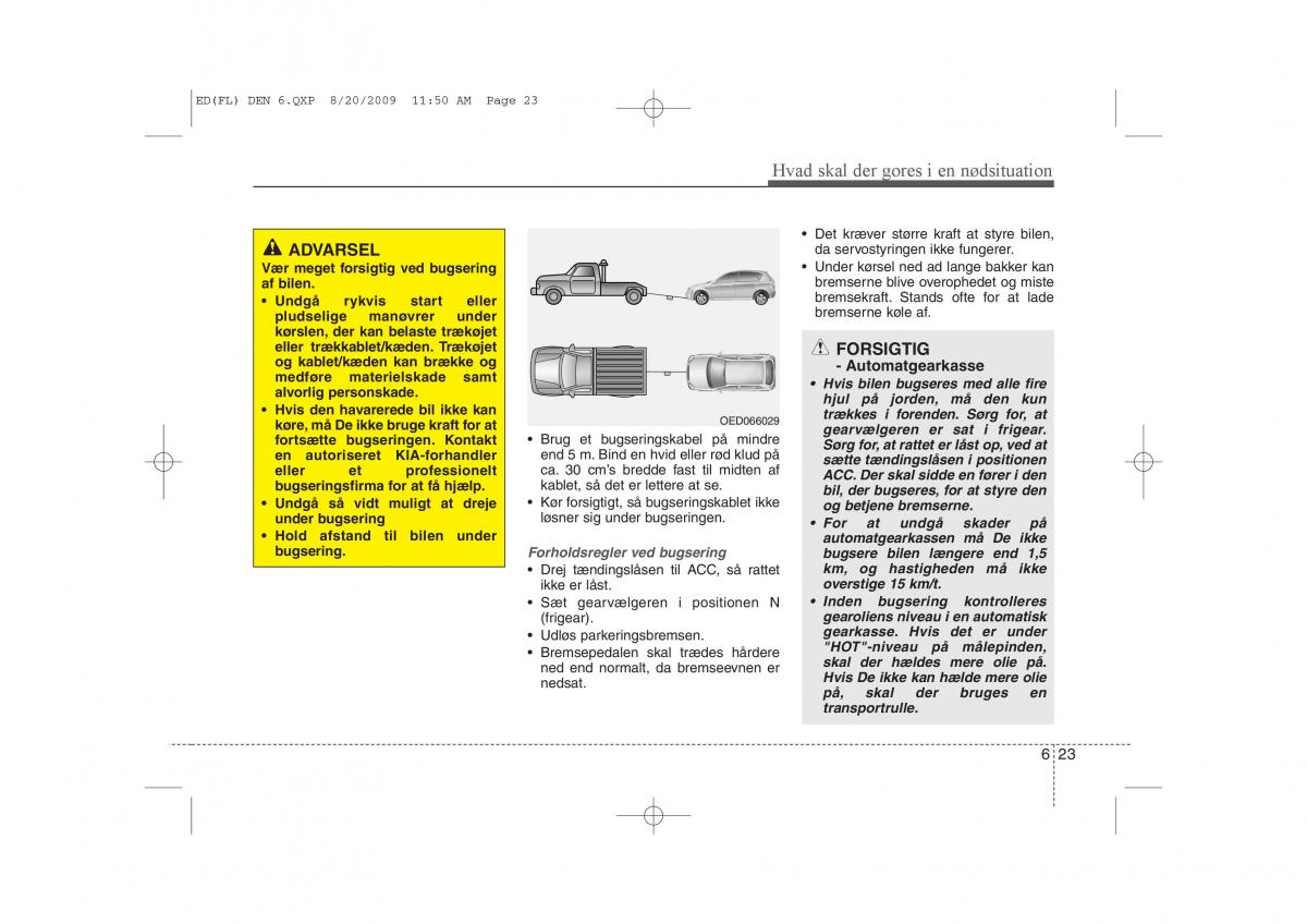 KIA Ceed I 1 Bilens instruktionsbog / page 285