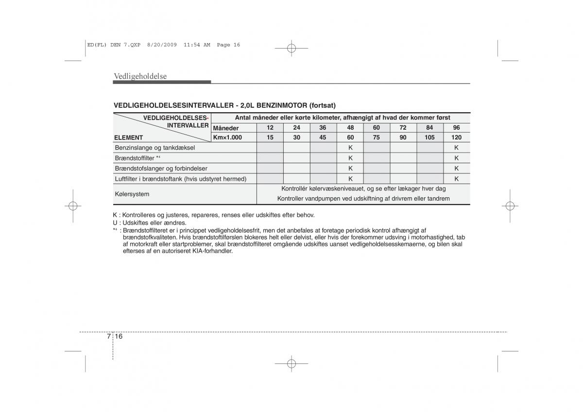 KIA Ceed I 1 Bilens instruktionsbog / page 302