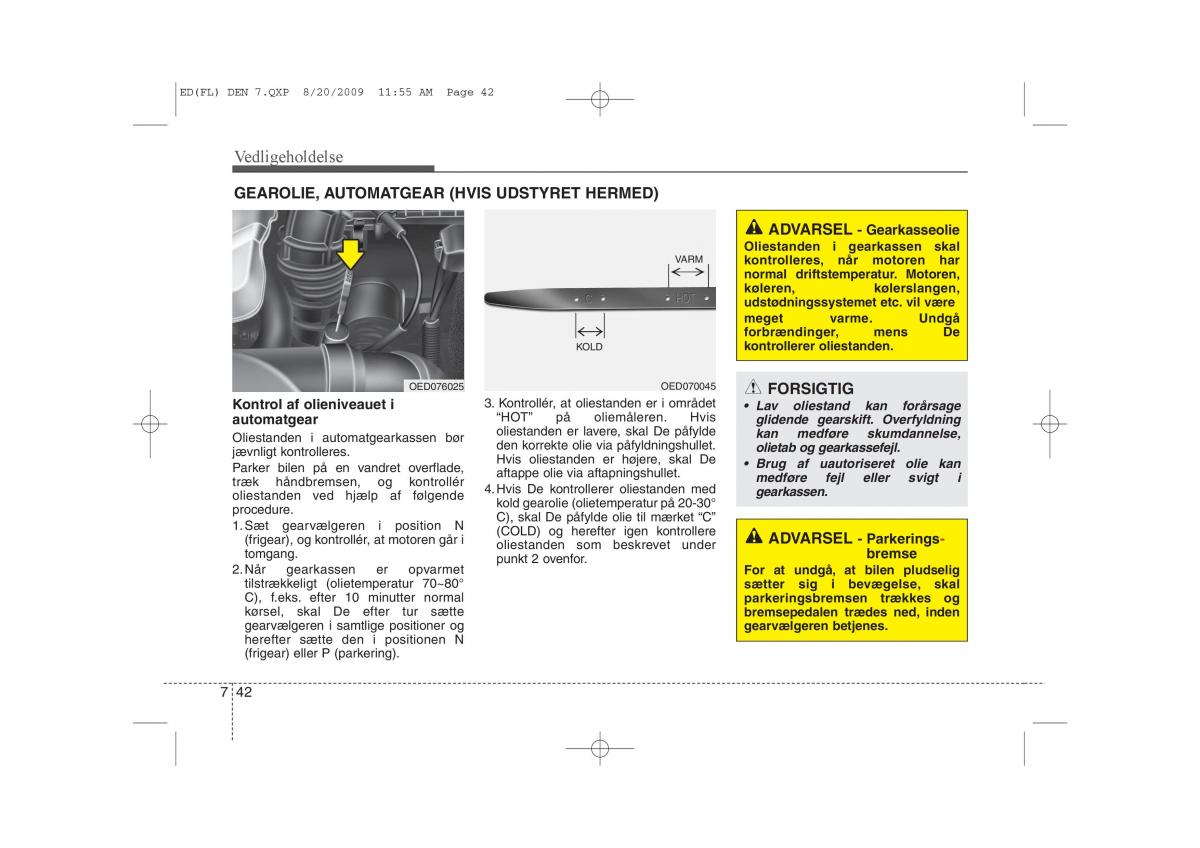 KIA Ceed I 1 Bilens instruktionsbog / page 328