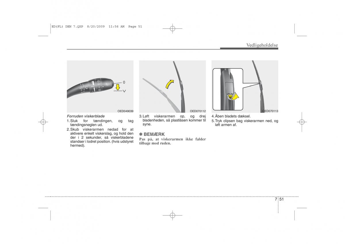 KIA Ceed I 1 Bilens instruktionsbog / page 337