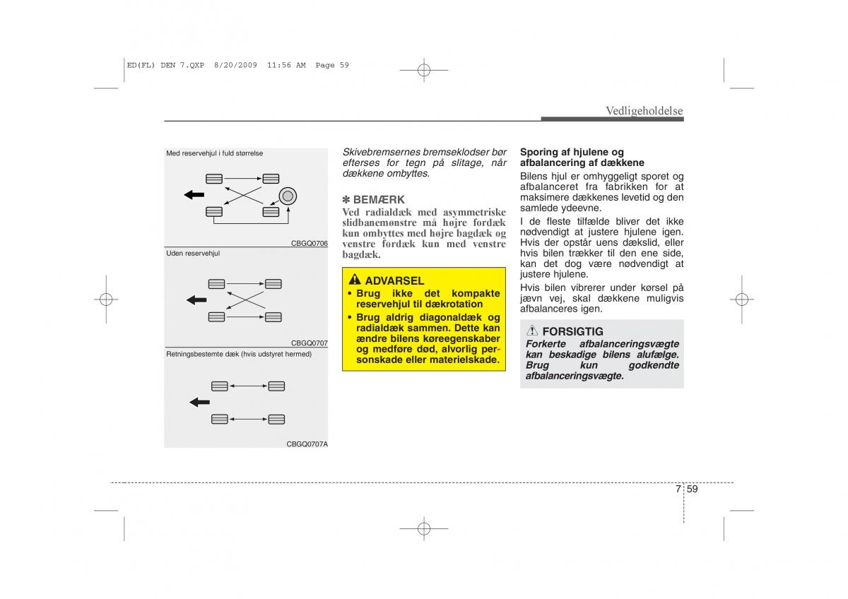 KIA Ceed I 1 Bilens instruktionsbog / page 345