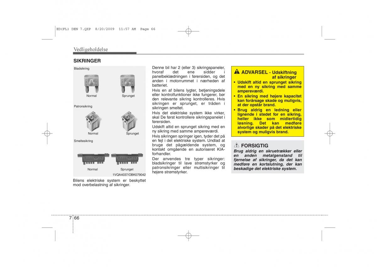 KIA Ceed I 1 Bilens instruktionsbog / page 352