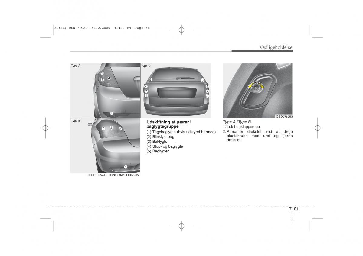 KIA Ceed I 1 Bilens instruktionsbog / page 367