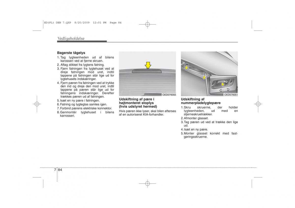 KIA Ceed I 1 Bilens instruktionsbog / page 370