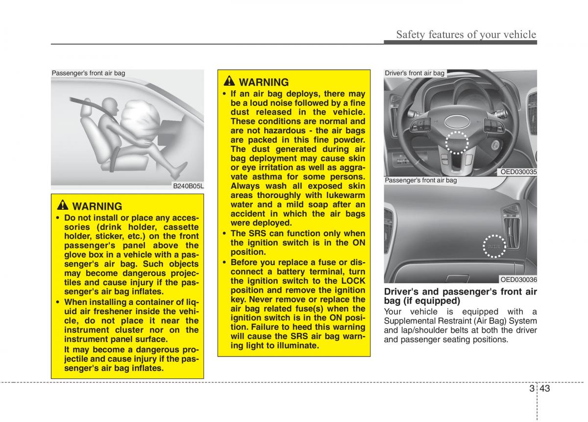 KIA Ceed I 1 owners manual / page 56