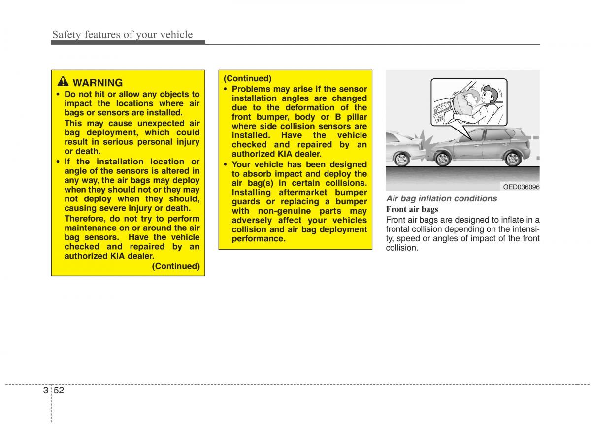 KIA Ceed I 1 owners manual / page 65