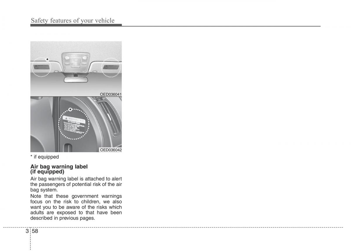 KIA Ceed I 1 owners manual / page 71