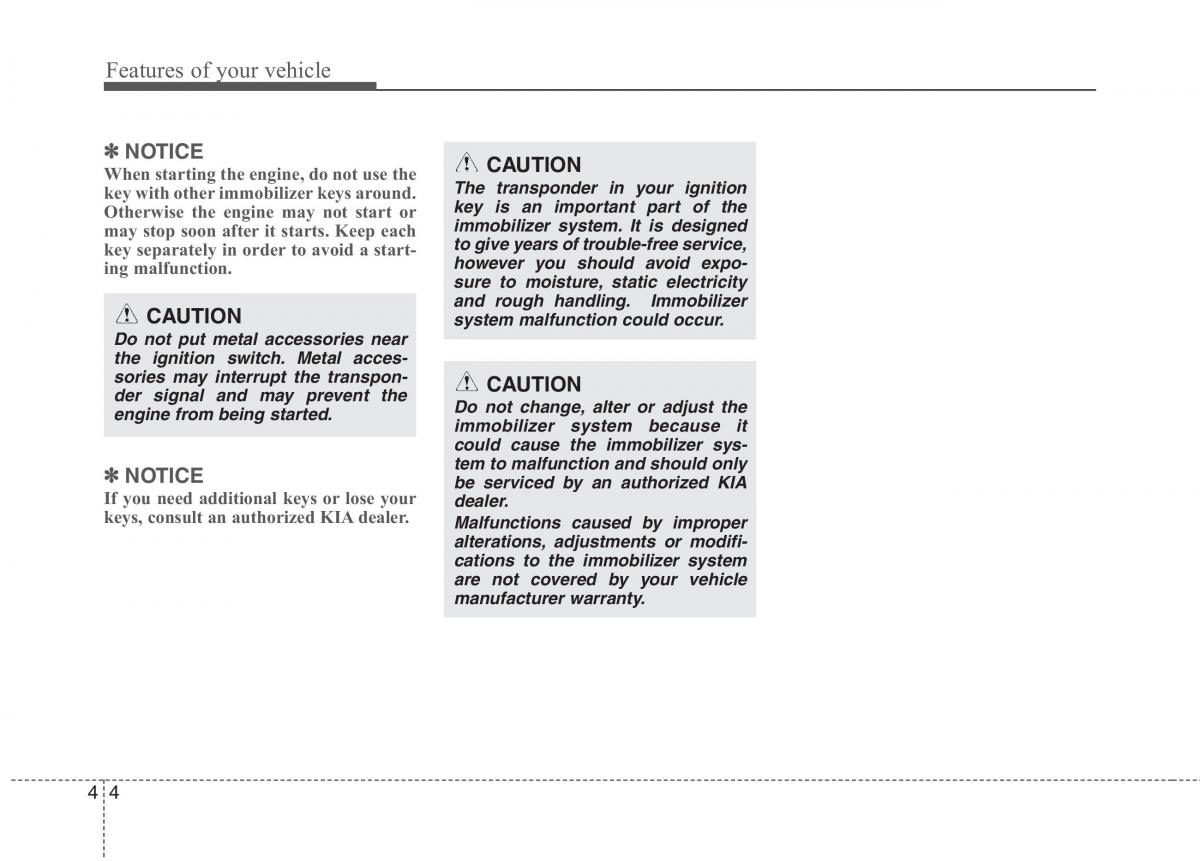 KIA Ceed I 1 owners manual / page 75