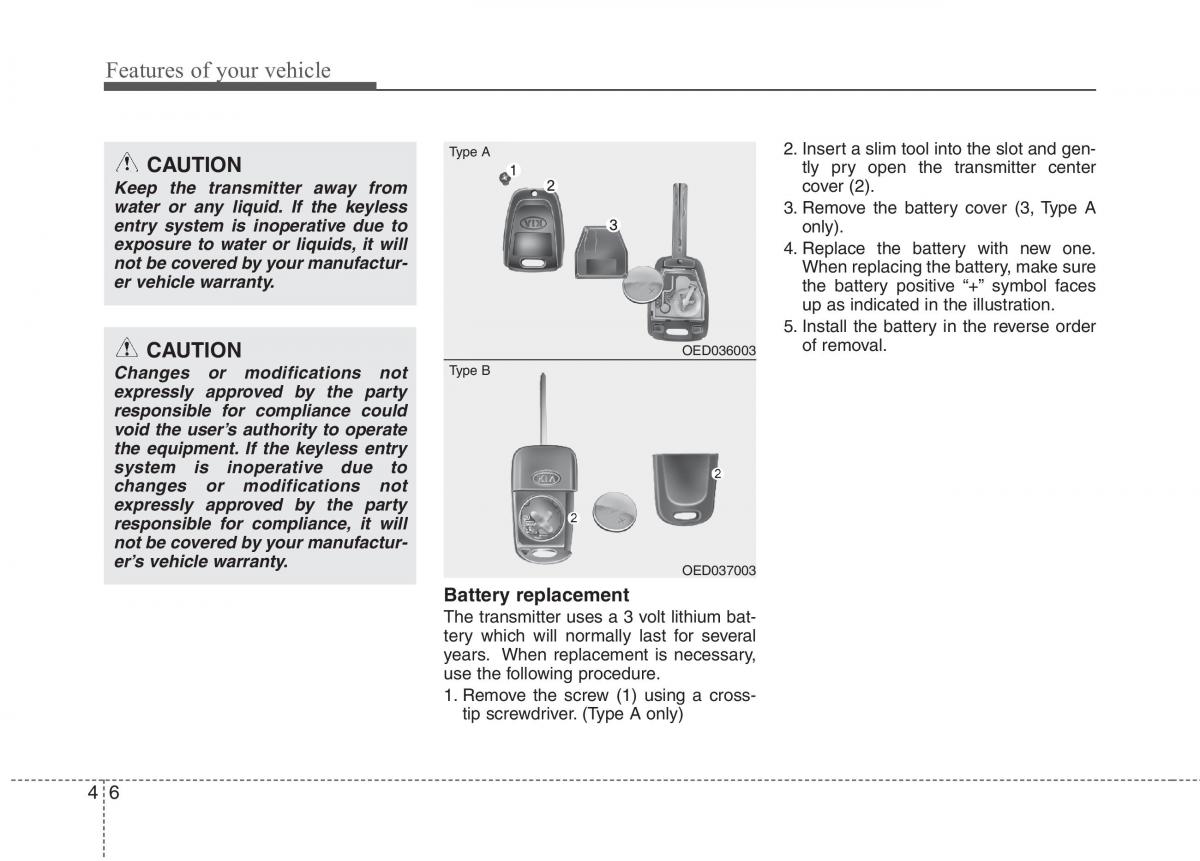 KIA Ceed I 1 owners manual / page 77