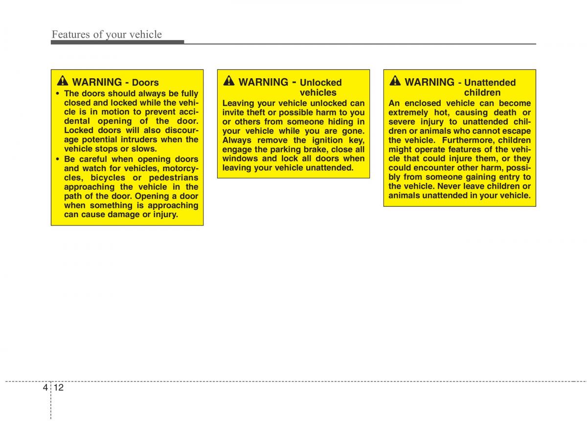 KIA Ceed I 1 owners manual / page 83