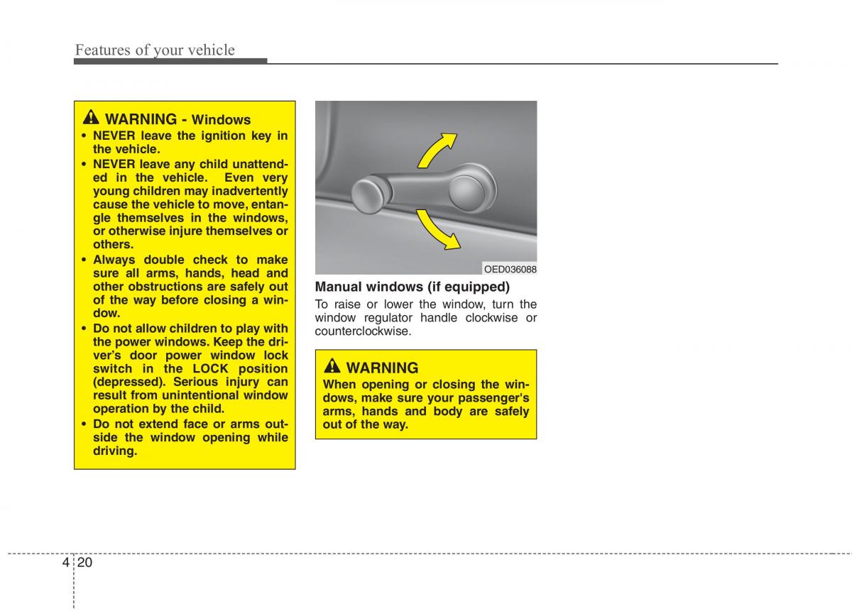 KIA Ceed I 1 owners manual / page 91