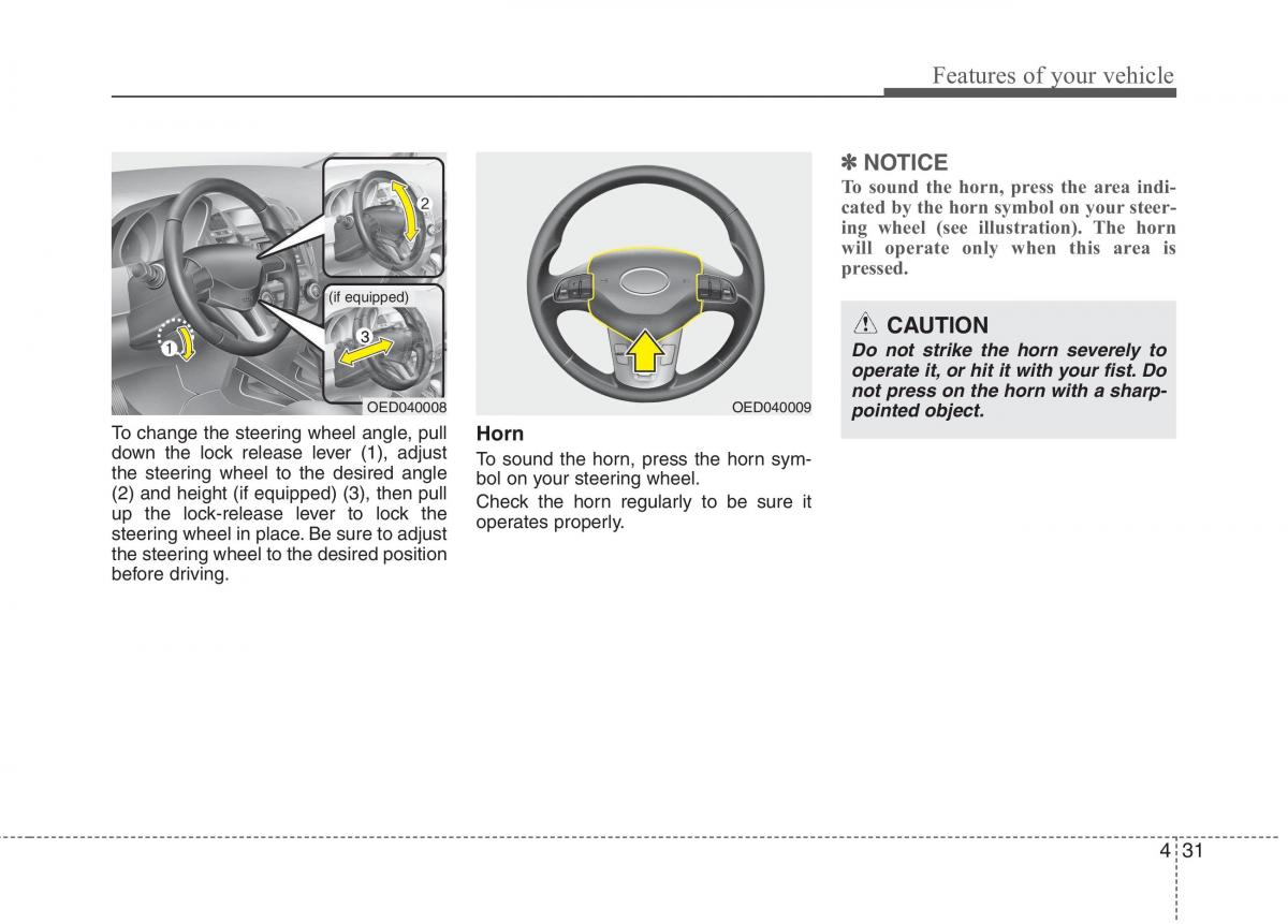 KIA Ceed I 1 owners manual / page 102