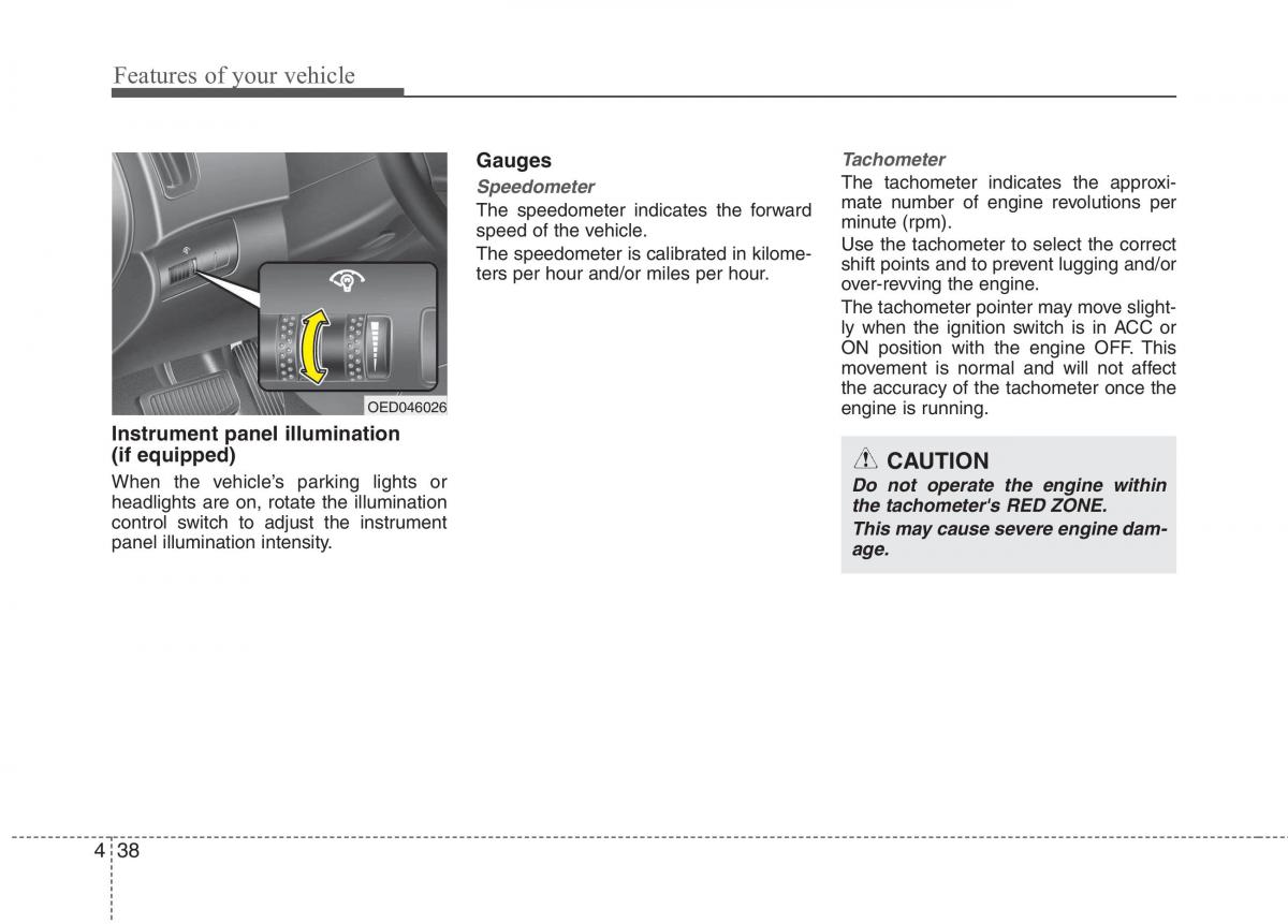 KIA Ceed I 1 owners manual / page 109