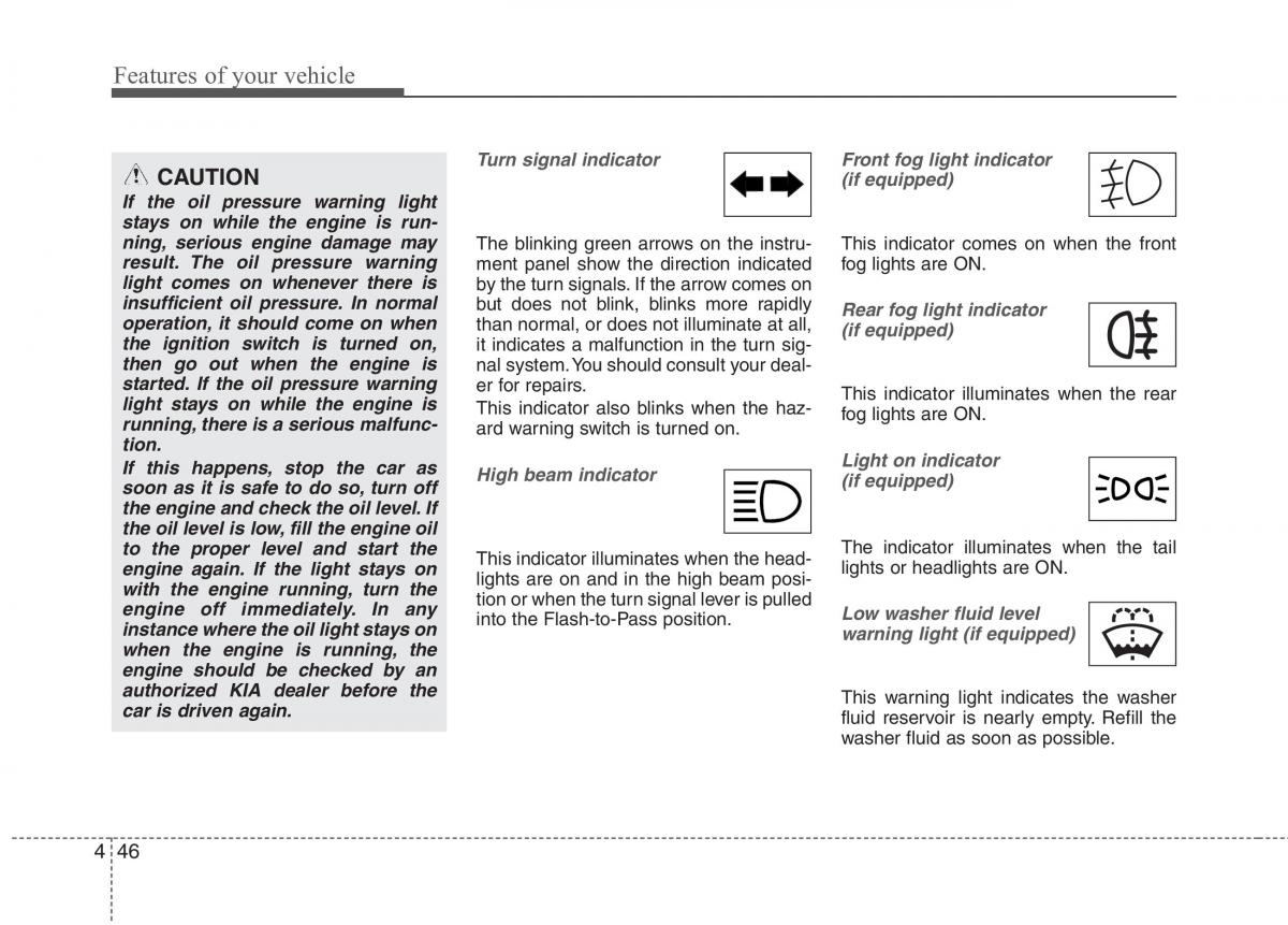 KIA Ceed I 1 owners manual / page 117