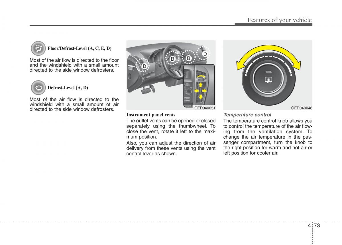 KIA Ceed I 1 owners manual / page 144