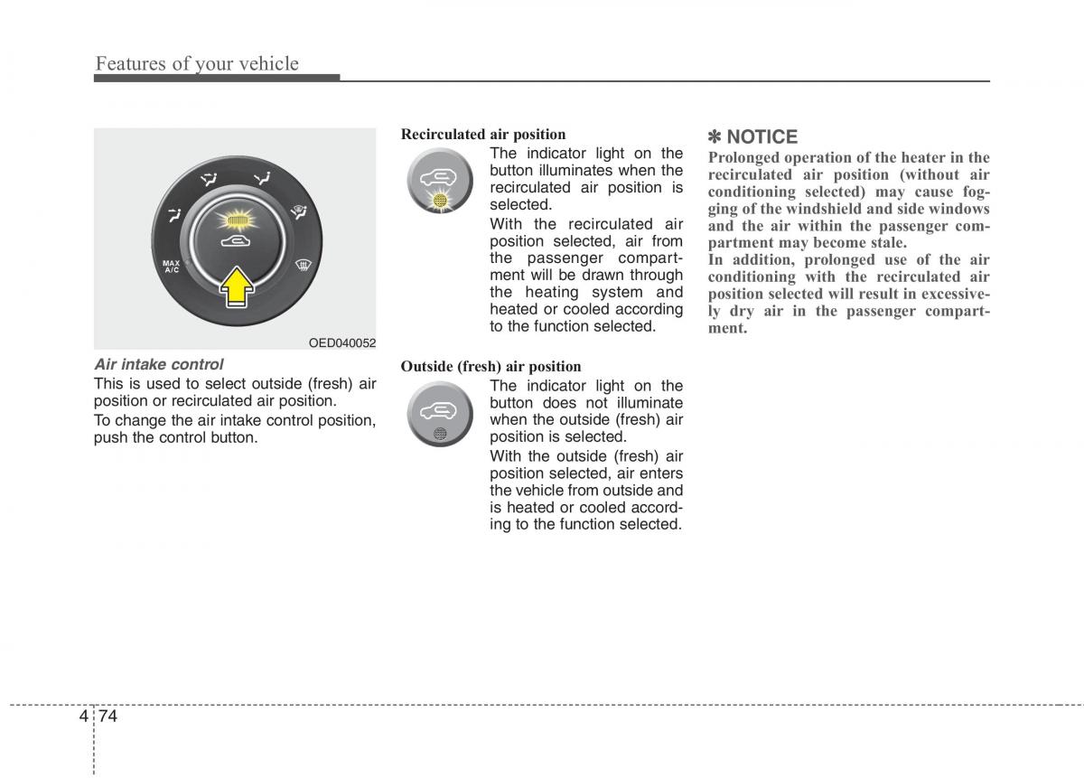 KIA Ceed I 1 owners manual / page 145