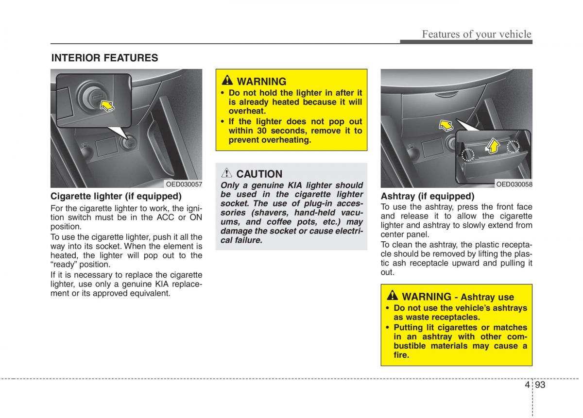 KIA Ceed I 1 owners manual / page 164