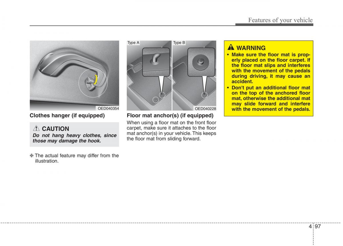 KIA Ceed I 1 owners manual / page 168